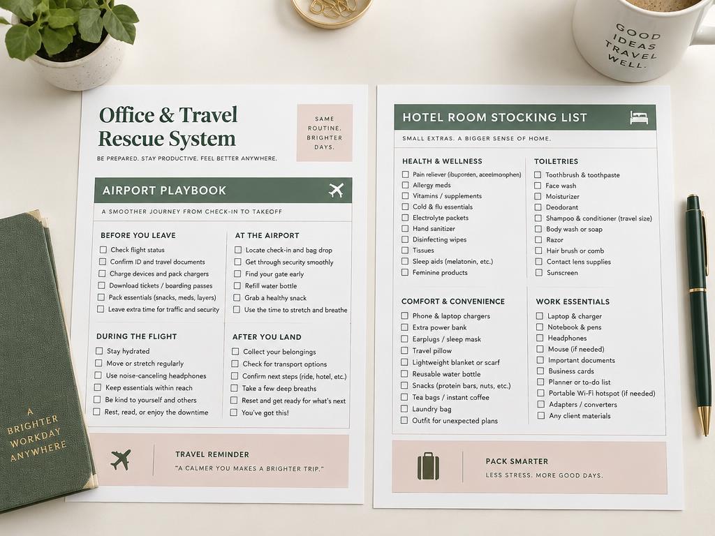 Office & Travel Rescue System