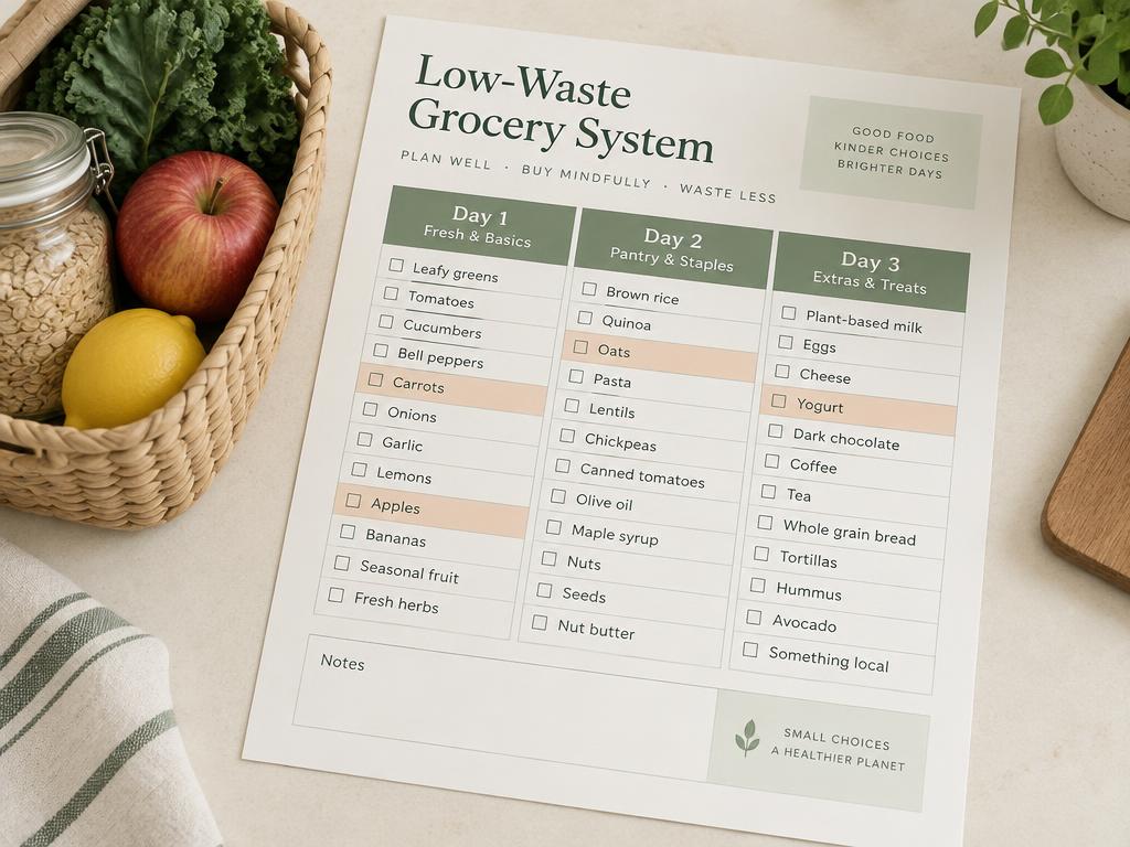 Low-Waste Grocery System