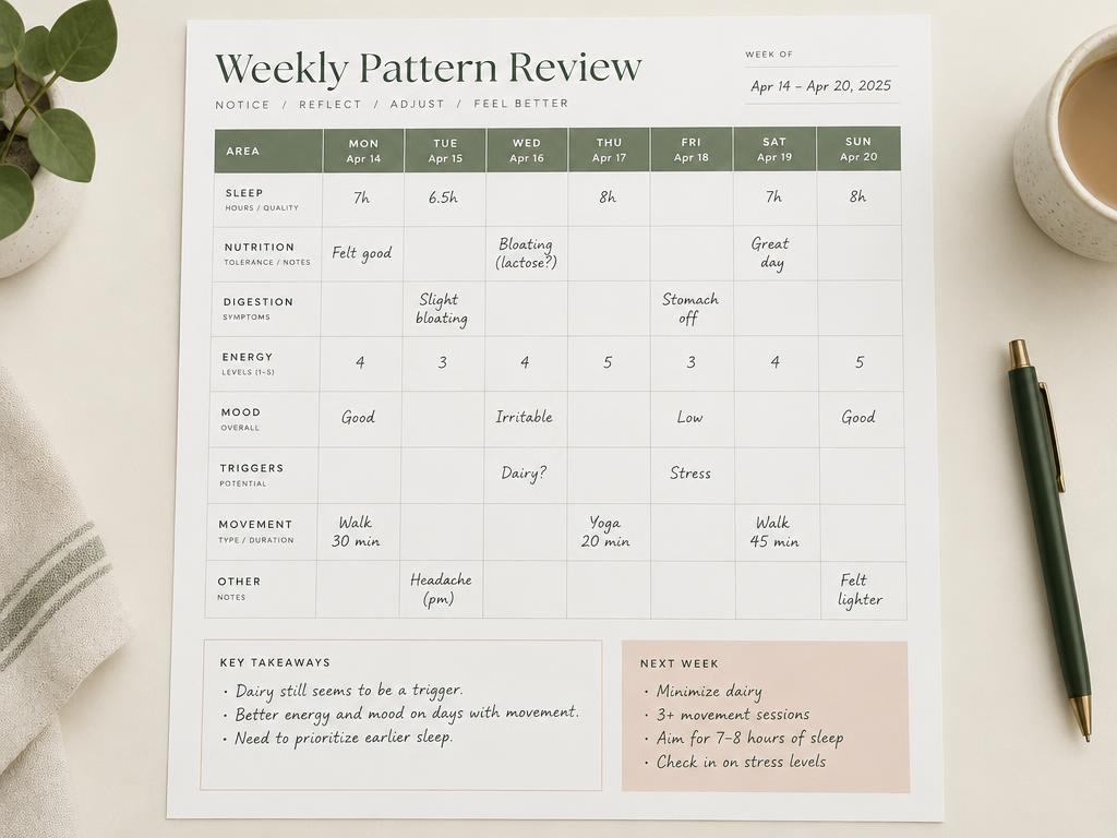 Weekly Pattern Review